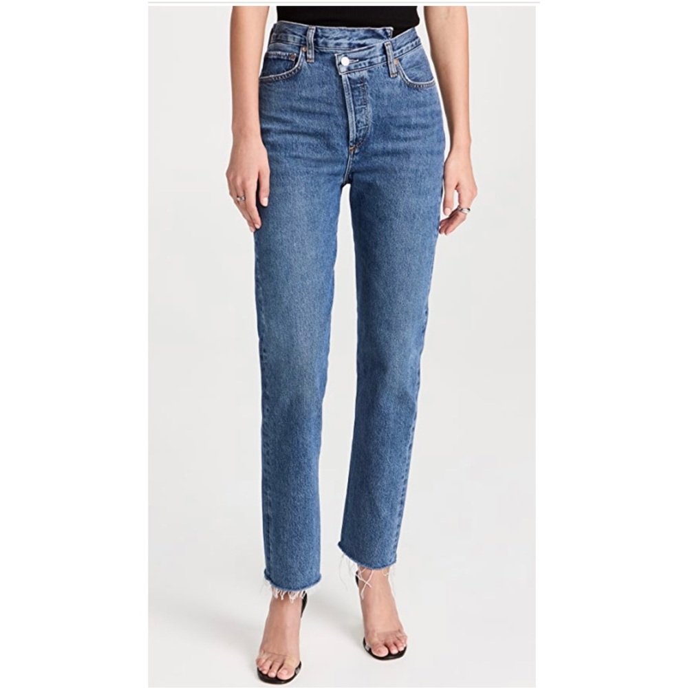 BNWT Agolde Criss Cross Straight Jeans Size 29